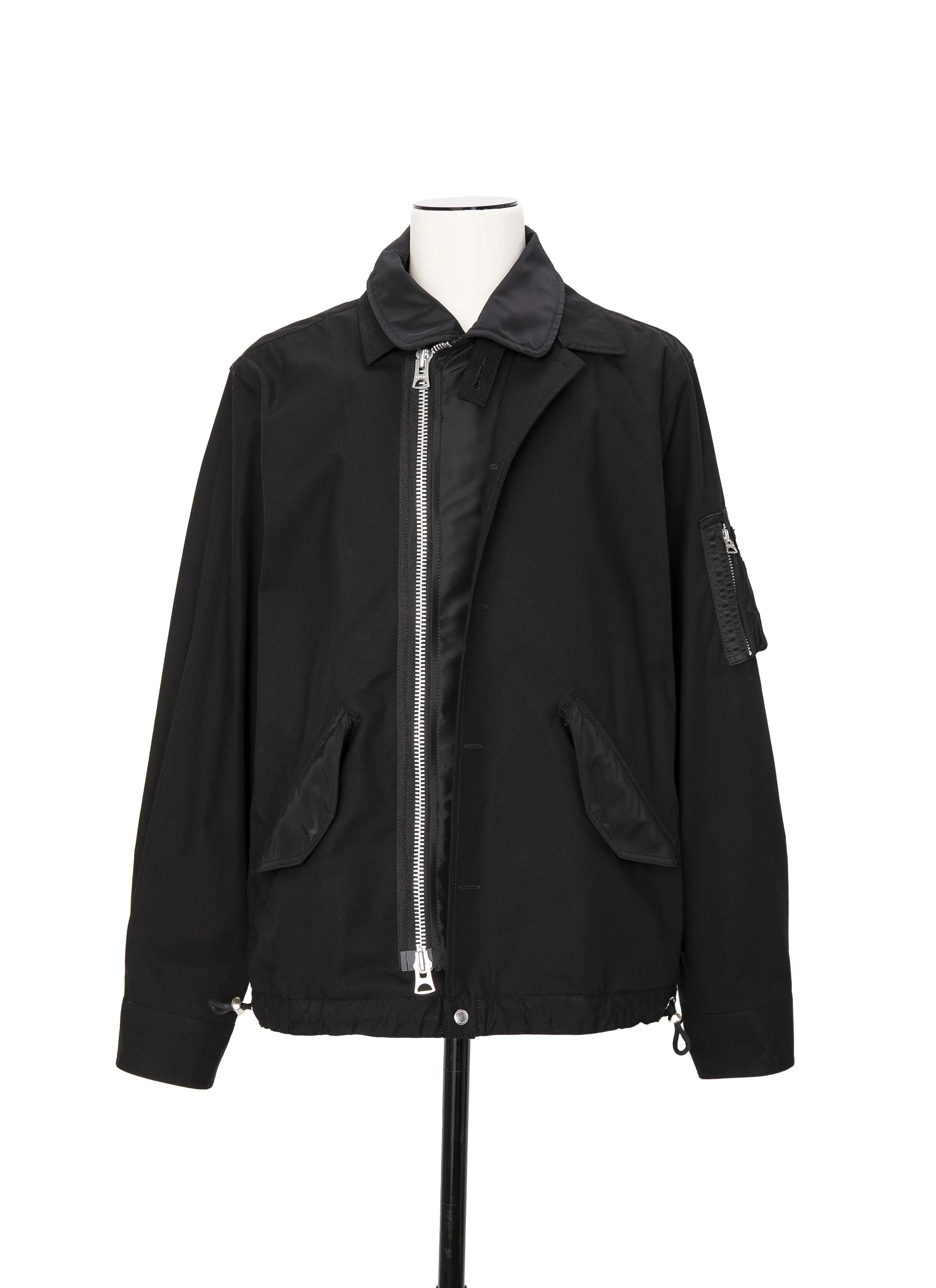 Cotton Nylon Oxford Blouson