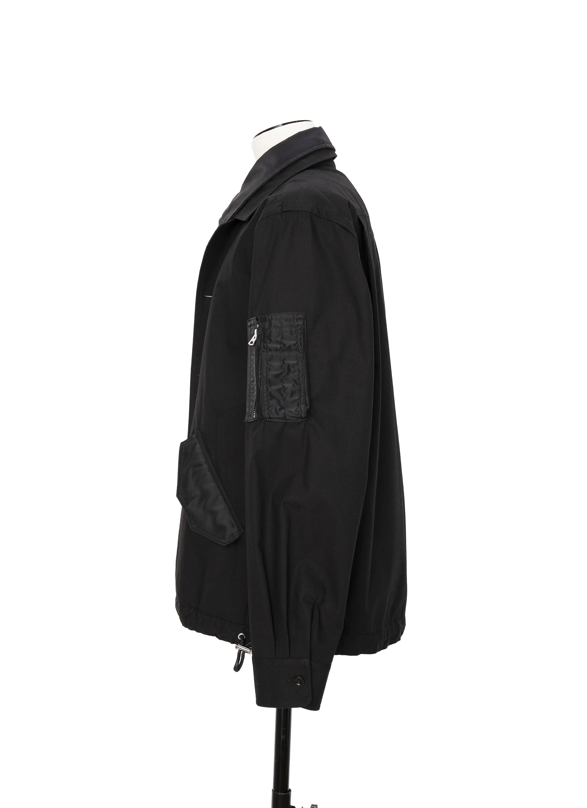 Cotton Nylon Oxford Blouson