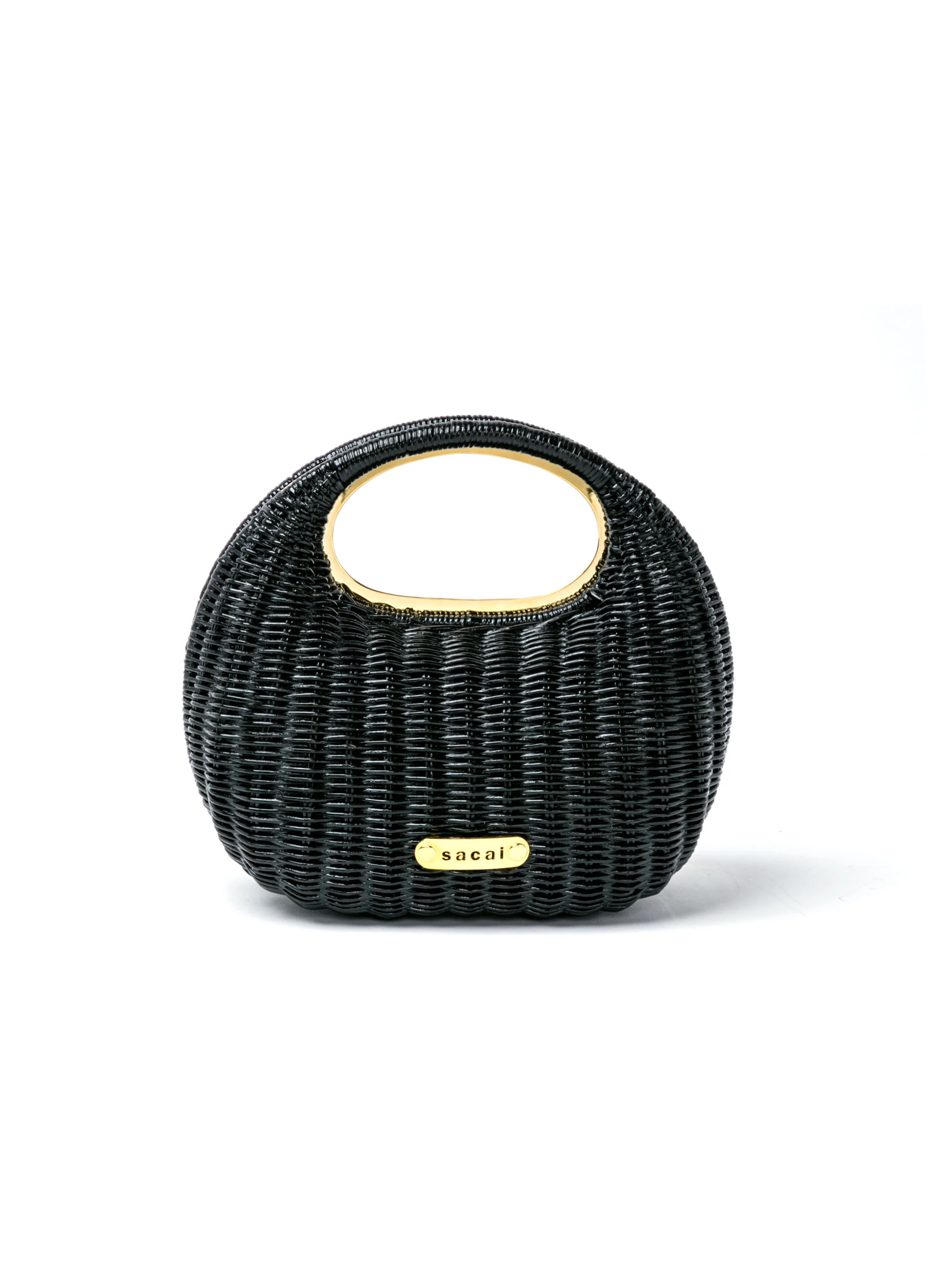 Rattan Round Bag