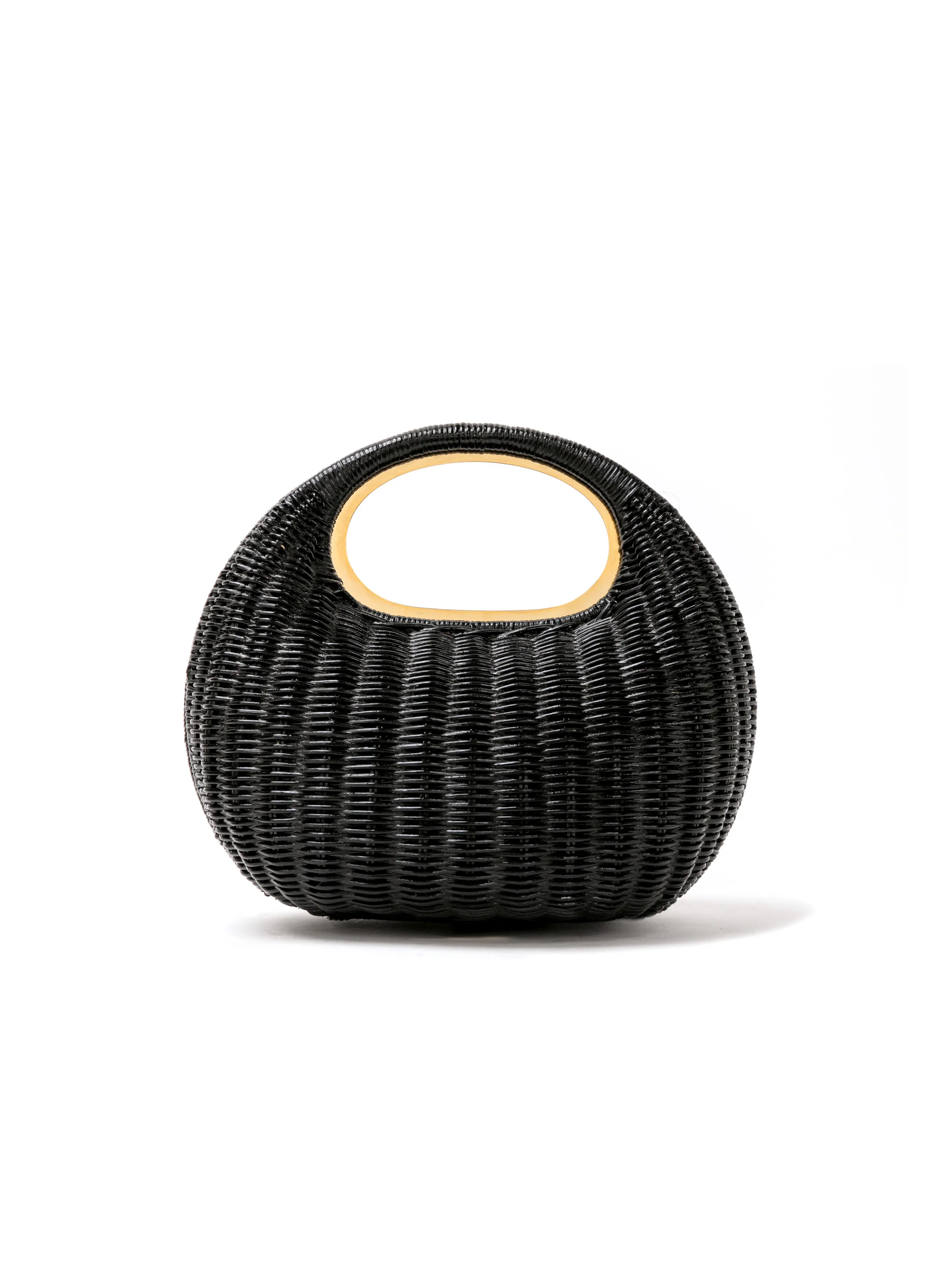 Rattan Round Bag